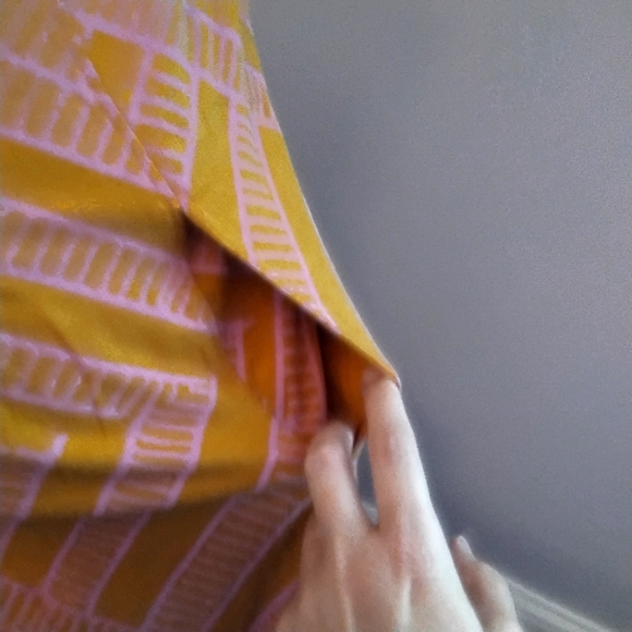 NWT Prana Bon Vivante Curry Wander Print Dress - S - Picture 7 of 15